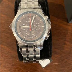 New Melbourne Hawthorn Chrono Bk Stainless Watch